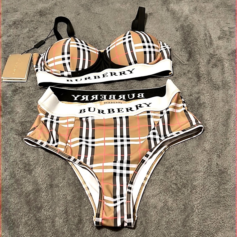 Burberry bathing suit 2PC